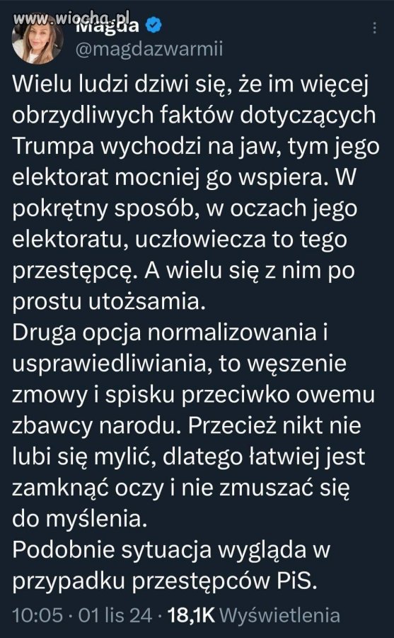 Trampek to psychopata