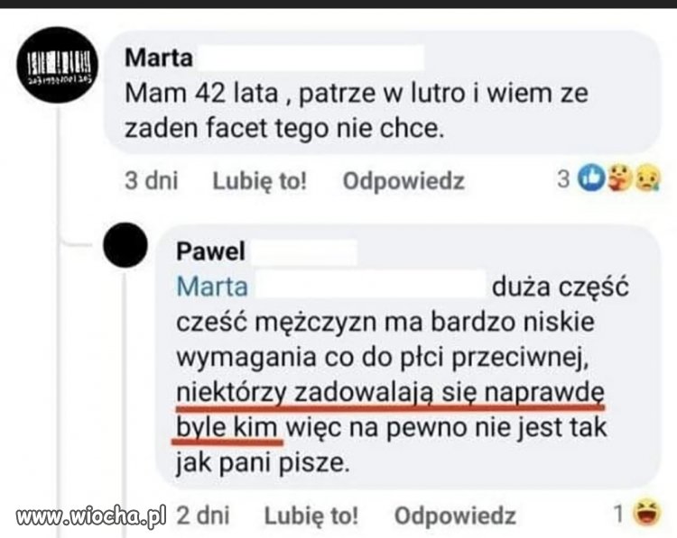 Kto wybrzydza ten nie...