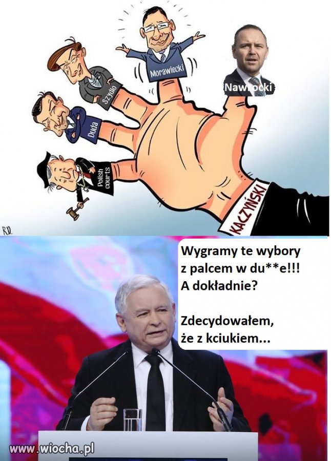 Z palcem w dudzie...