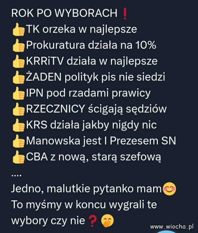 No to wygraliśmy