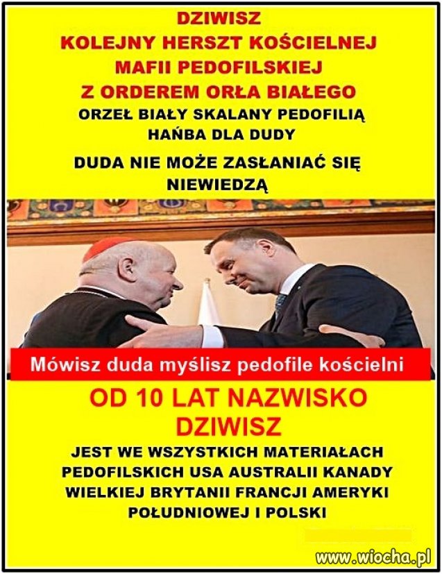 Macierewicz, Dziwisz, kto jeszcze do końca du*y?