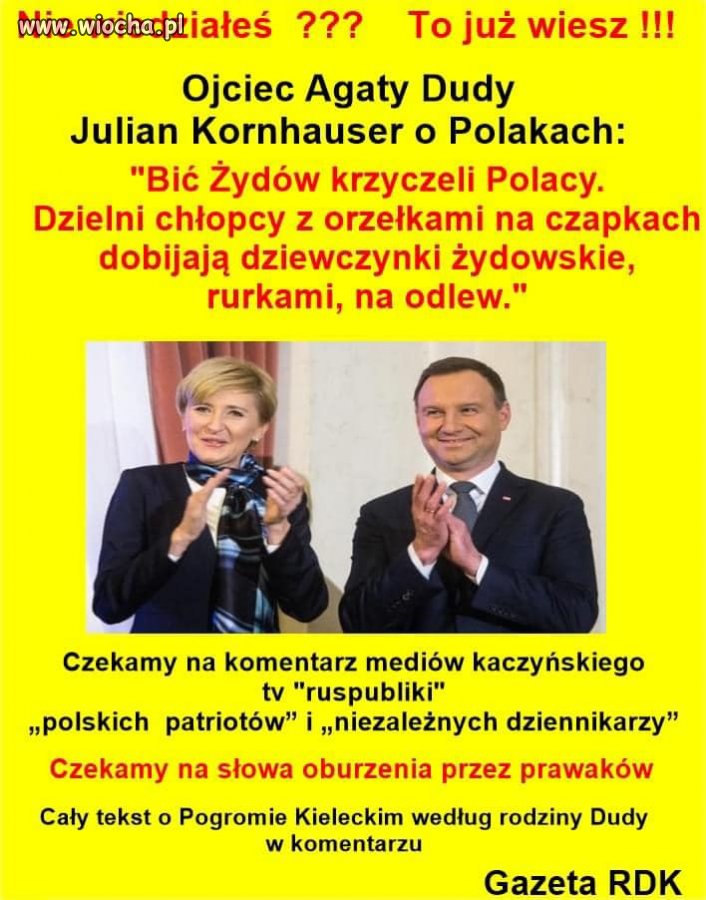 Coś dla prawilnych.