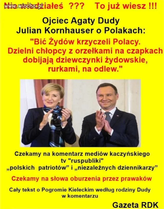 Coś dla prawilnych.