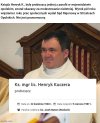 Pan Henio nadal jest kapłanem.