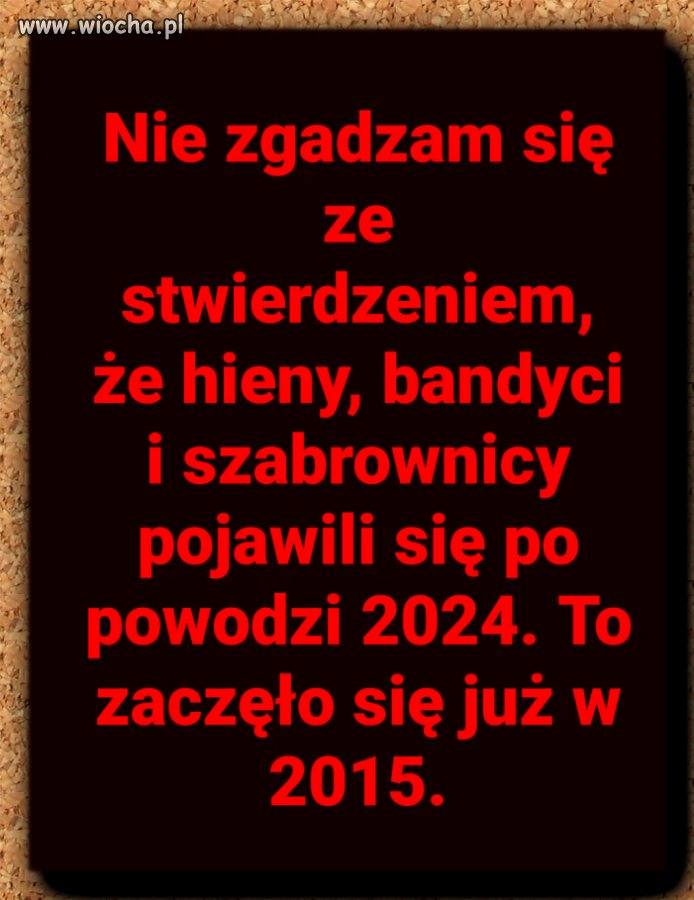 Tak było