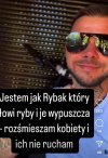 Facet jak rybak 