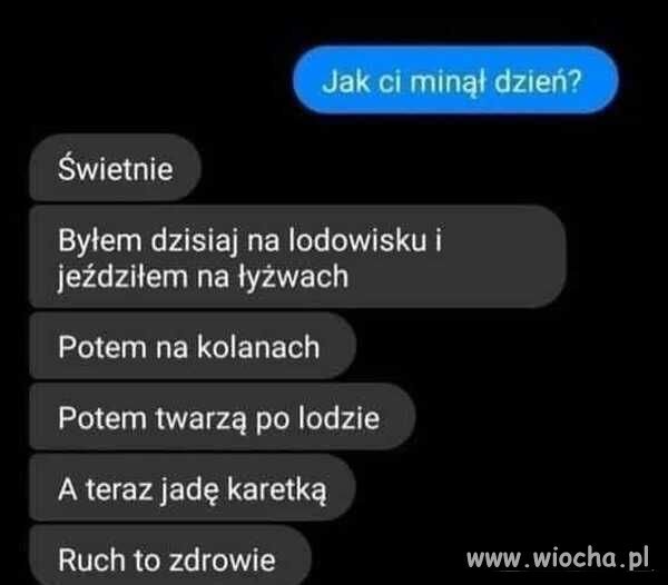 Ruch to zdrowie.