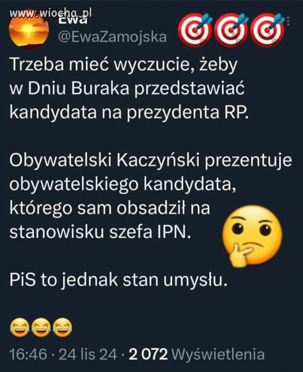 Lepiej się nie da tego cyrku podsumować