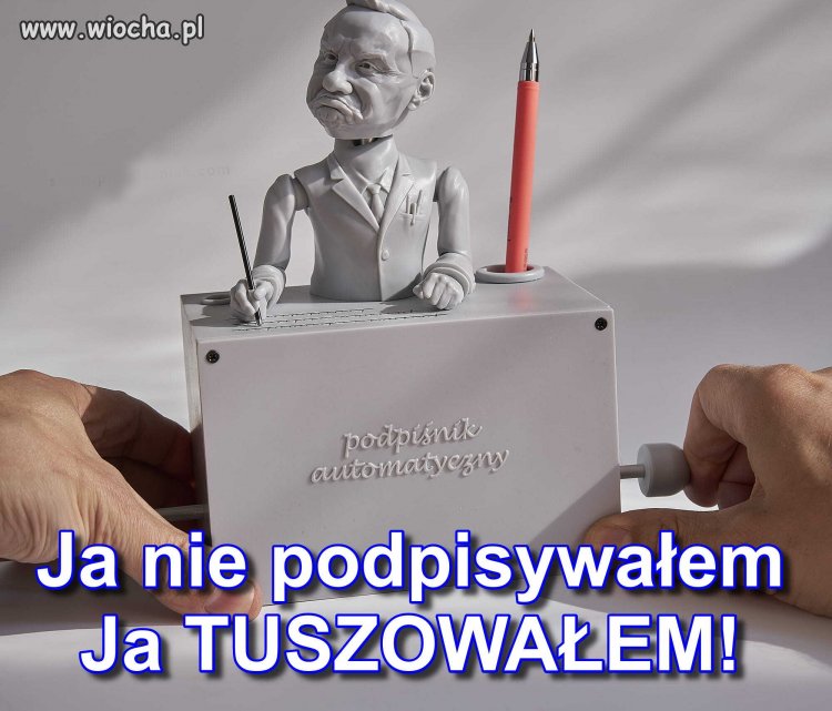 Rozwikłałem tajemnice podpisywania.