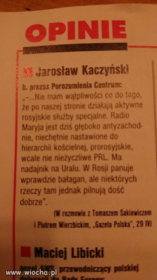 Czemu Sakiewicz o tej rozmowie nie wspomina?