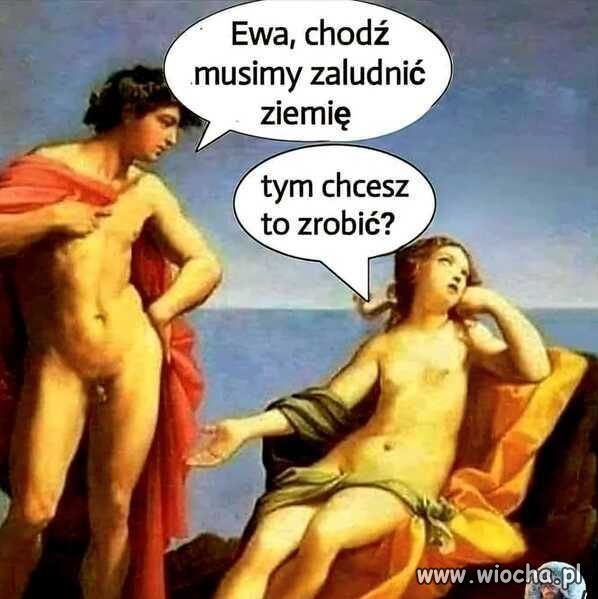 Adam, Ewa i wąż.