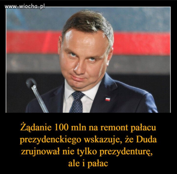 Pewnie żona mu powiedziała, że wypadałoby posprzątać po sobie...