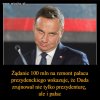 Pewnie żona mu powiedziała, że wypadałoby posprzątać po sobie...