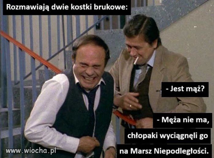 Poszedł się przewietrzyć