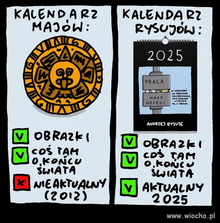 Promocja 2 kalendarze w cenie 1 trwa.
