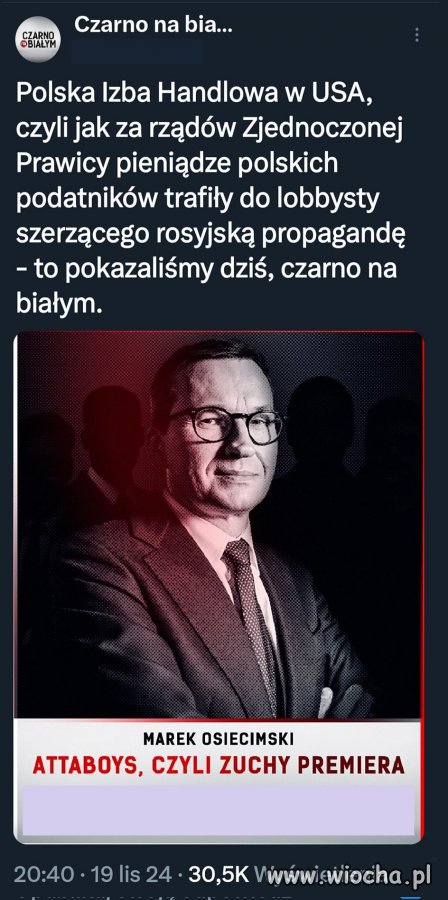 W pale się nie mieści!  To czysta zdrada stanu!