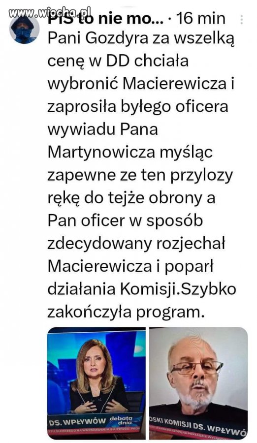I jak tu mówić o