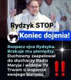 Wystarczyło go odciąć od państwowych pieniędzy ...