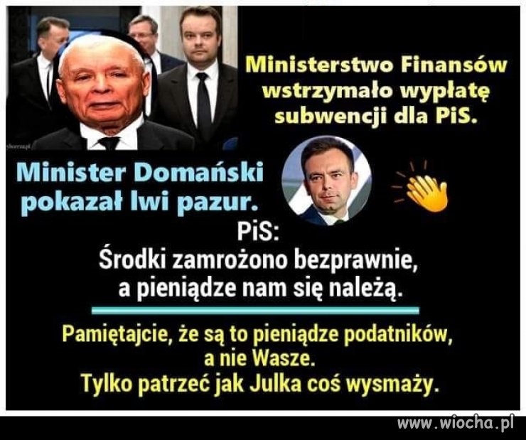 Brawo! A Żulka może co najwyżej wysmażyć kotleta