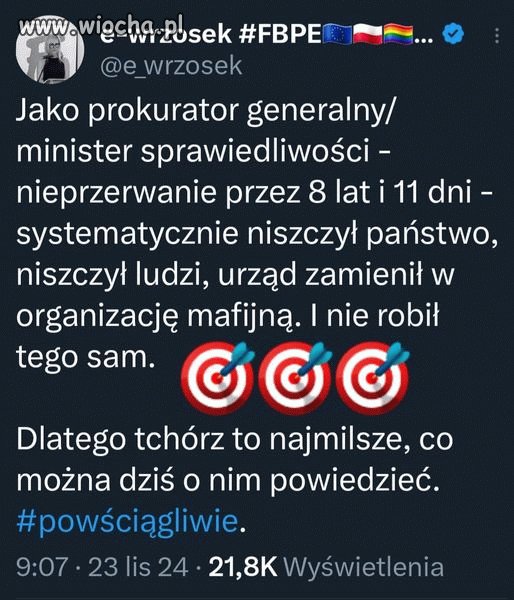 W samo sedno