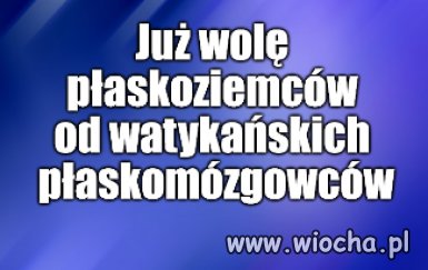 Kaprawym okiem ateisty patrząc ...