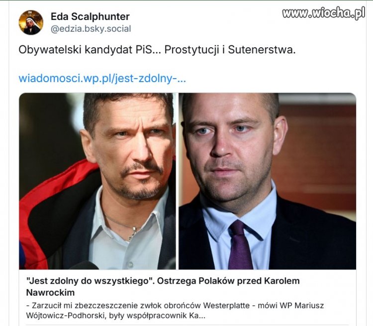 On jest obywatelski, Cenckiewicz nie jest homoseksualistą, 