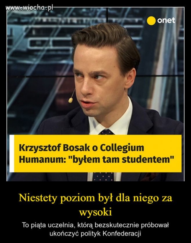 Kibolom Konfederosji nauka poszla w las...