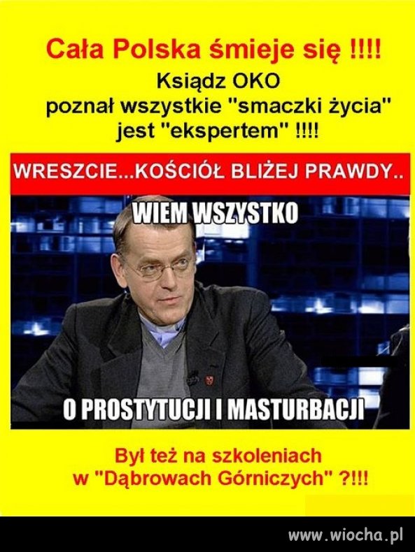 Kościelny ekspert od spraw seksu. On wie wszystko!