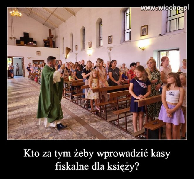 Kościół powinien płacić podatki tak jak inne firmy