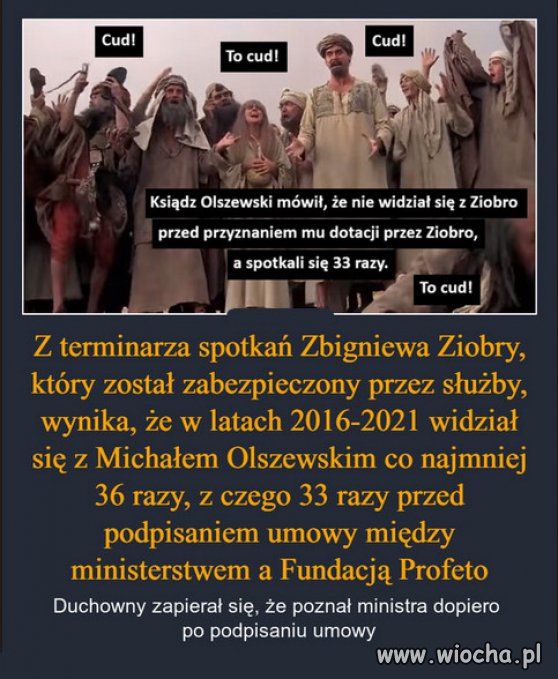 Takie "cuda" tylko w Mafii PiSu z sekta kosciola..