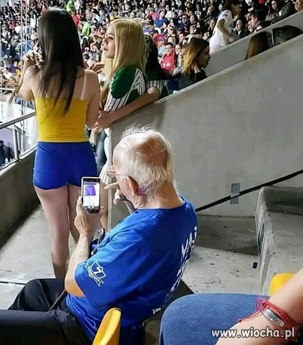 Prawdziwy fan.