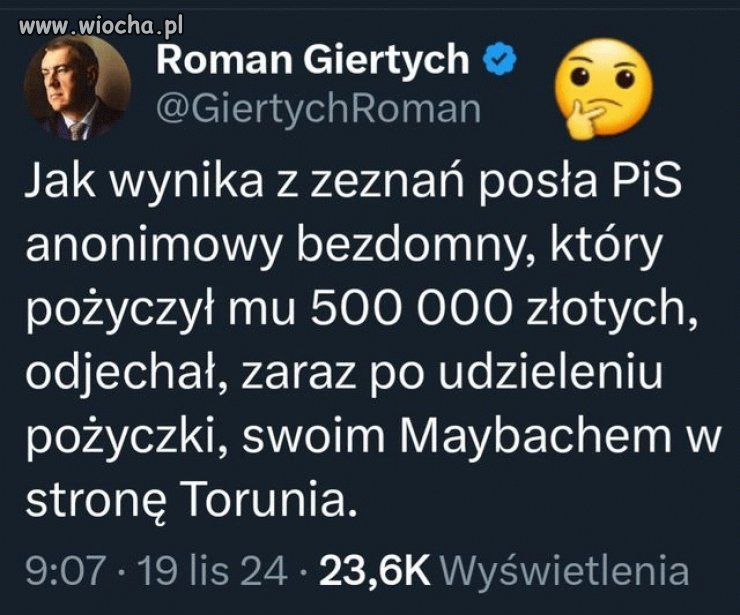 Mejza to jest jednak kreatura