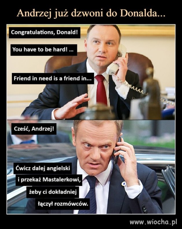 Anżej jak zwykle pierwszy ...