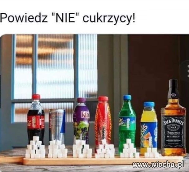 Czyli na logike, cukier szkodzi