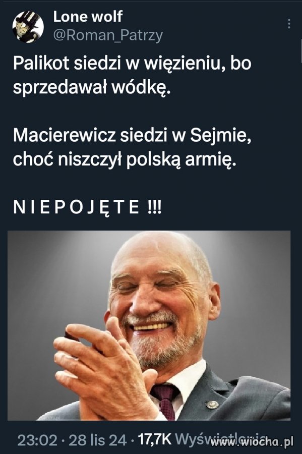 Dziwne to i niepojęte! Kiedy to się zmieni ?