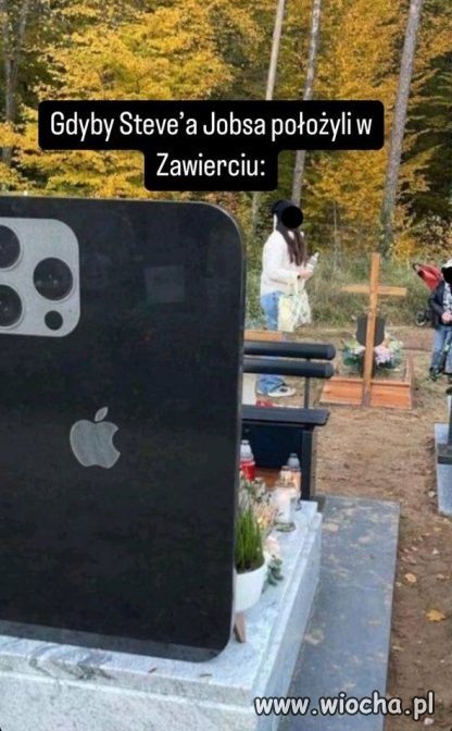 Jobs pochowany jest w Zawierciu???