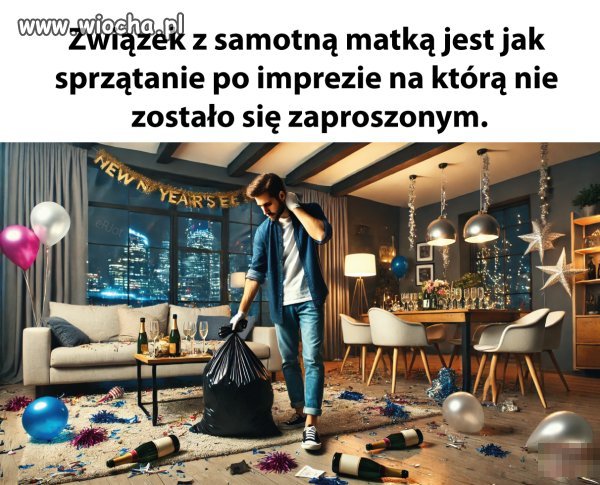 W dodatku imprezą która się spłaca 18 lat