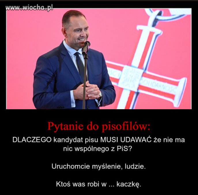 Kaczynski wstydzi sie przyznac ze to jego marionetka?