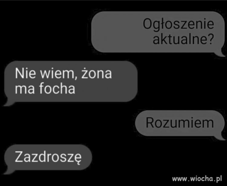 Ogłoszenie żony