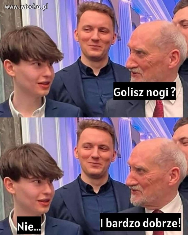 Oskarek wie co kręci Antoniego! Stara się chłopina