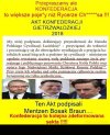 Do zakonu a nie do polityki !