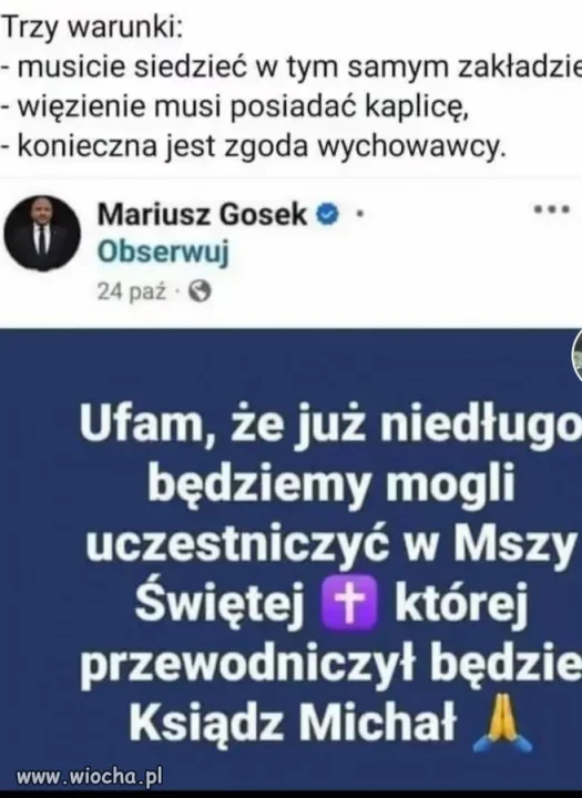 Dla nich wszystkich powinni