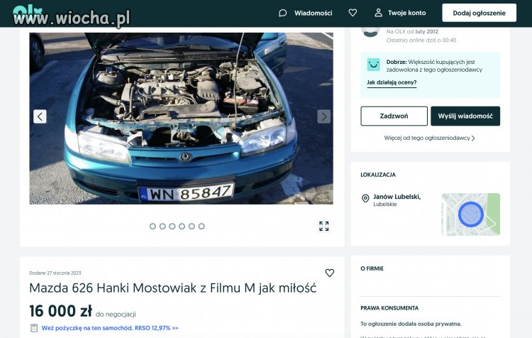 Ogłoszenie.