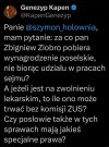 Życzę mu zdrowia ale