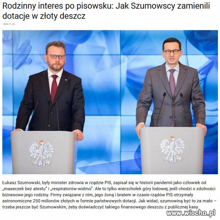 Interes po PiSowsku...tak kradli publiczne pieniadze!