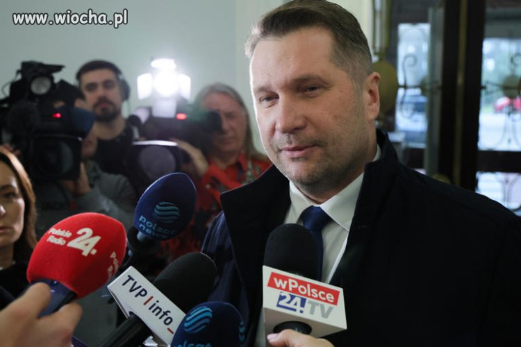 Przemysław Czarnek protestuje przeciwko edukacji zdrowotnej