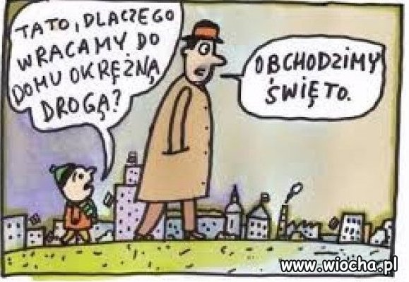 Lepiej omijać pseudo patriotów.