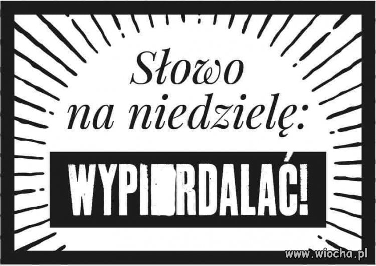 To do klechów, jakby ktoś nie wiedział 