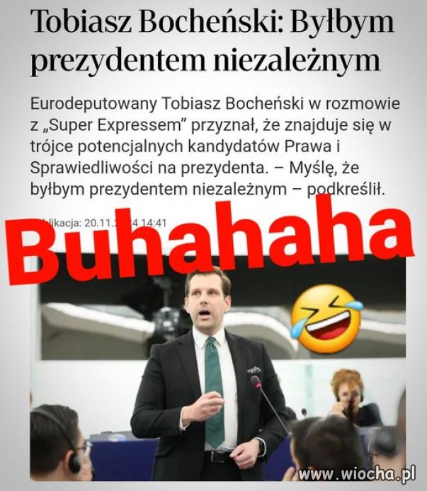 PiS szuka kolejnego debila do pałacu ...