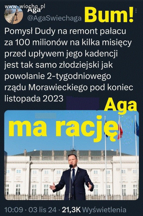 Wymyślił remont żeby jeszcze się nachapać